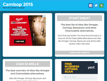 Tablet Screenshot of cambop.com